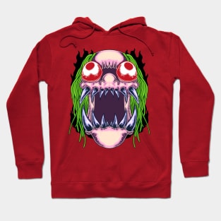 Scared skull Hoodie